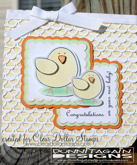 Baby chicks - Clear Dollar Stamps