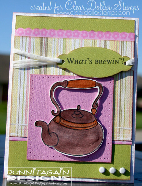 What&#039;s Brewin&#039;? (Clear Dollar Stamps)