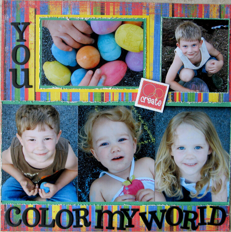 You Color My World