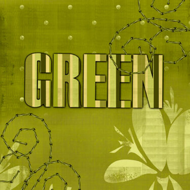 green - color book