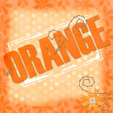 orange - color book