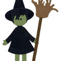 Witch paper doll