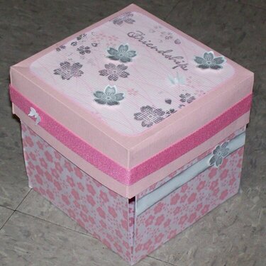 Pink Friendship Exploding Box