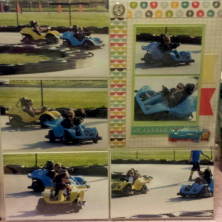 Go kart partial page