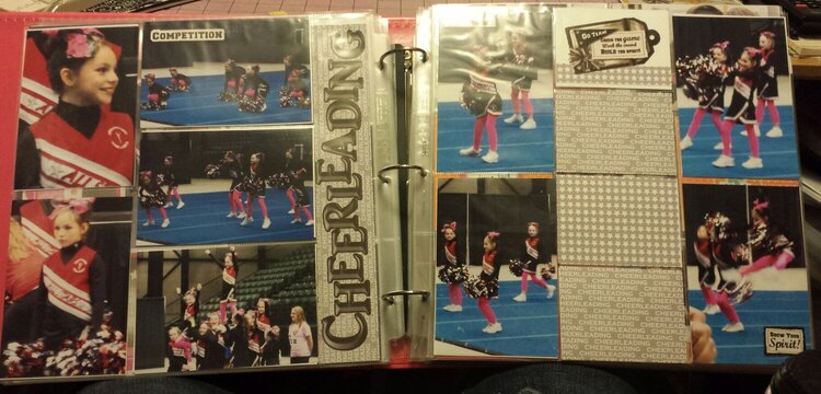Cheerleading Pocket Pages