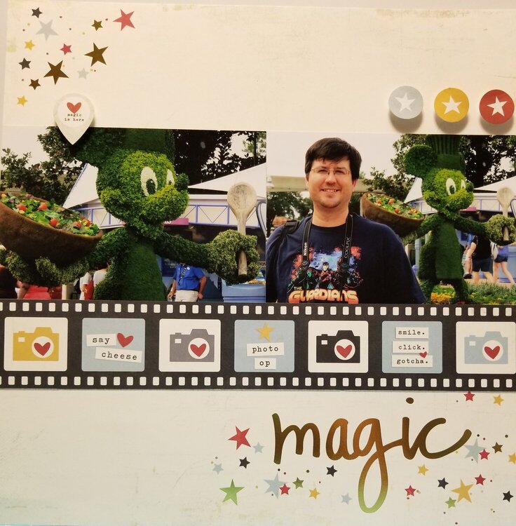 Magic at DisneyWorld