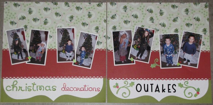Christmas Decartions &amp; Outakes