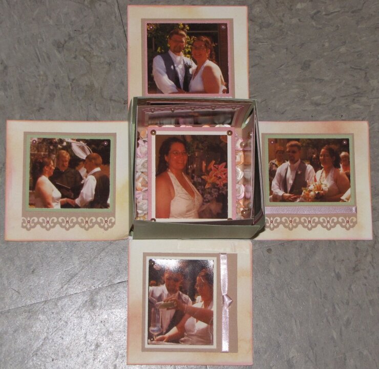 Angie&#039;s Wedding Exploding Box