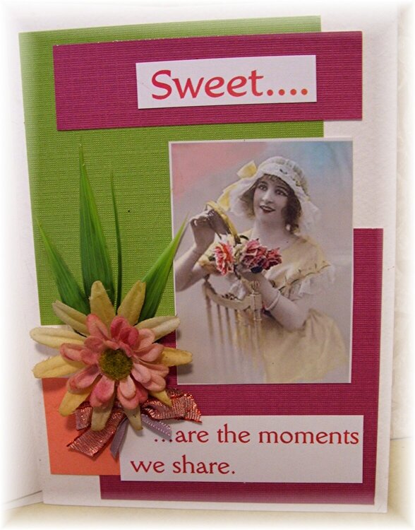 Collage greeting card