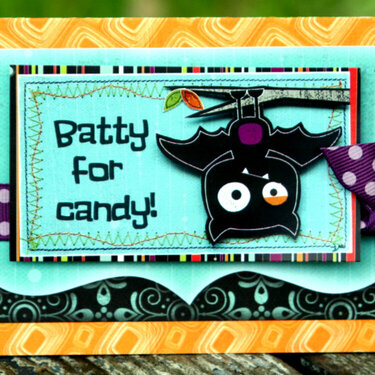 Batty for Candy card