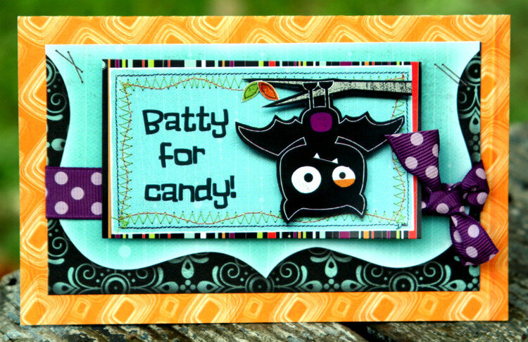 Batty for Candy card