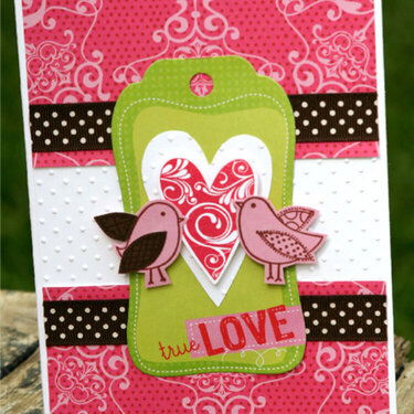 True Love Birdy card