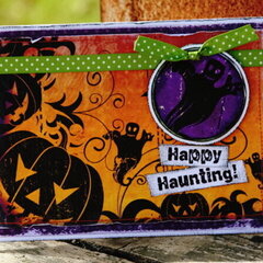 Happy Haunting Ghost card