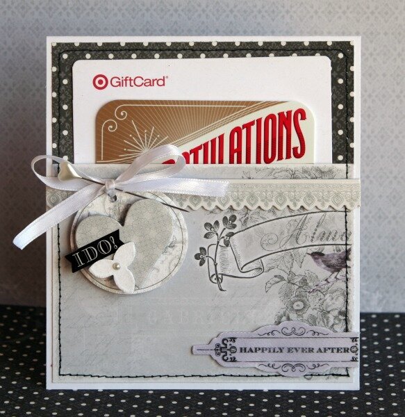 I Do Gift Card Pocket Card