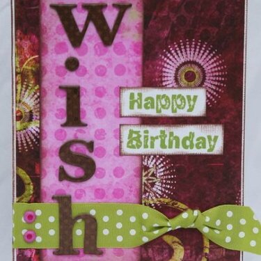 WISH--Birthday Card