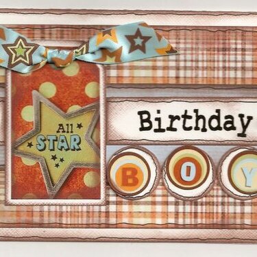 All Star Birthday Boy - BoBunny Play All Day