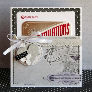 Gift Card pocket card *Swoon* by LYB
