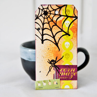 Halloween-tag ** Pink Paislee **