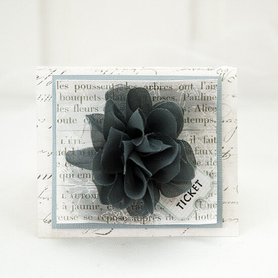 Monochromatic grey card