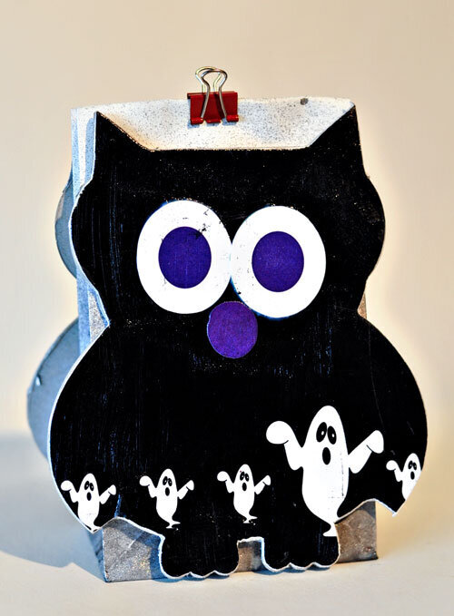 Cute Owl Bag for Halloween ** Nikki Sivils **