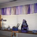 Curtains I made for my scraproom...