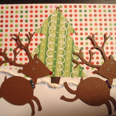 Reindeer Christmas Card 2009