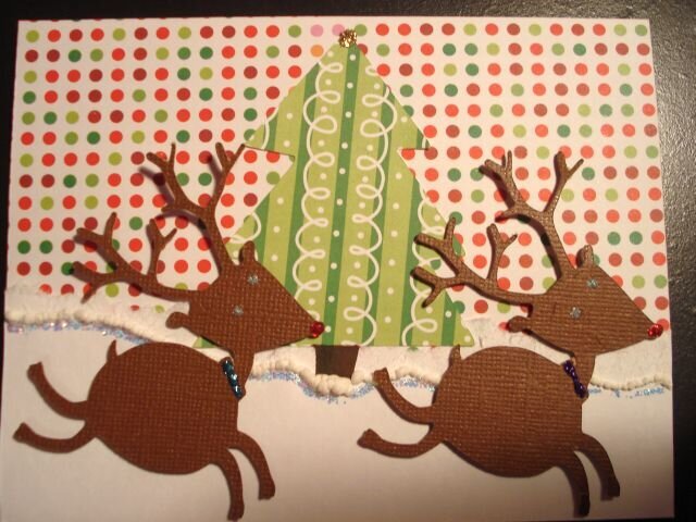 Reindeer Christmas Card 2009
