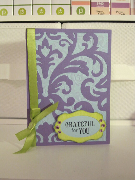 Grateful card