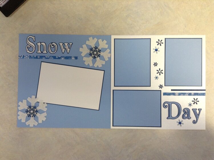 Snow Day layout
