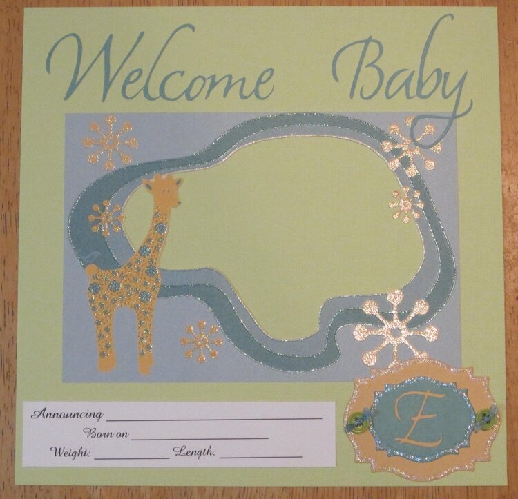 Welcome Baby - page 1