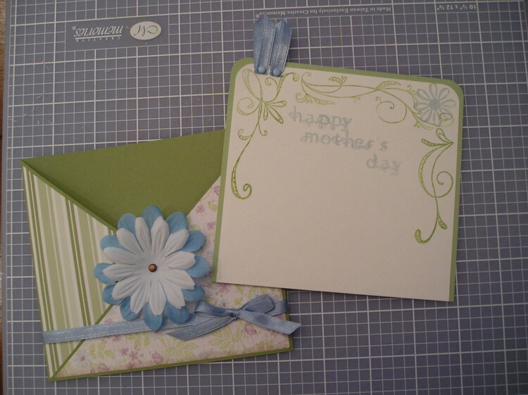 Happy Mother&#039;s Day - First Criss Cross Card!