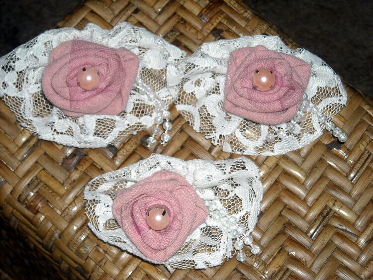 Hand made flowers