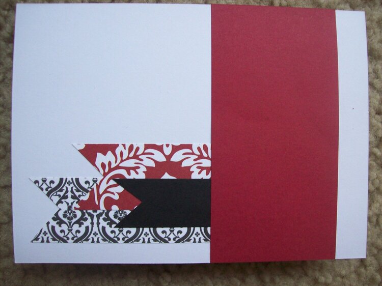 Red &amp; Black Card