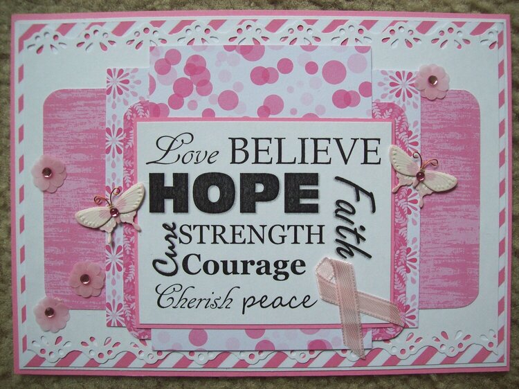 Breast Cancer Card