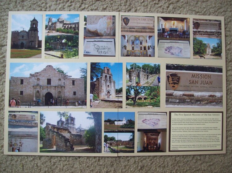 The Five Spanish Missions of Old San Antonio
