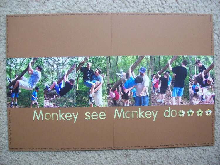 Monkey see Monkey do