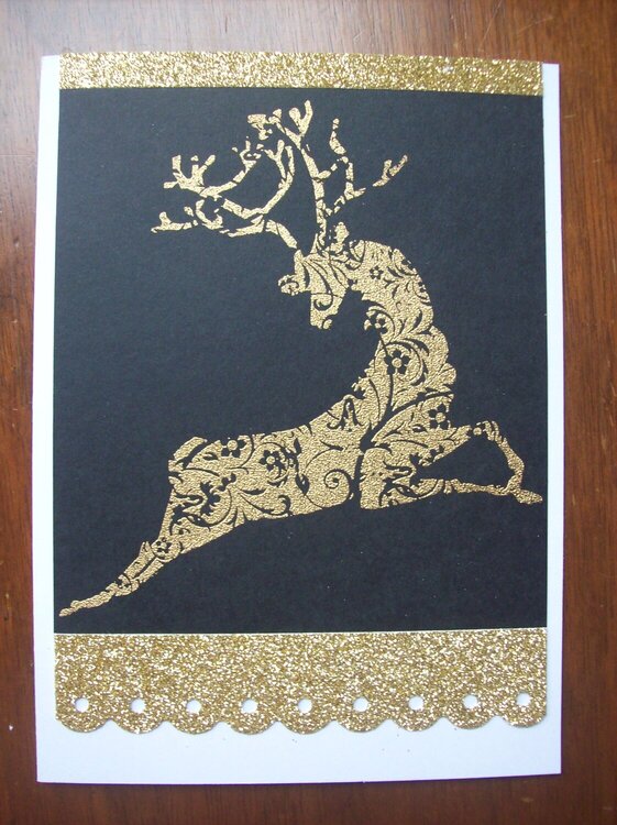 Reindeer Card