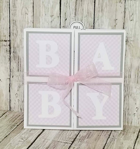 Baby Triple Pop Up Card