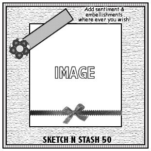 August 2021 Card Sketch Challenge - Sketch #4