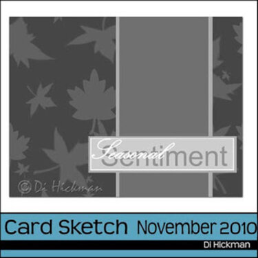 January 2021 Card Sketch Challenge - Sketch #2