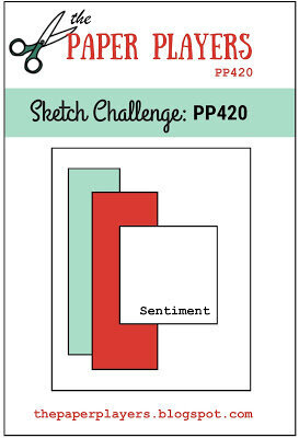 June 2020 Card Sketch Challenge - Sketch #4