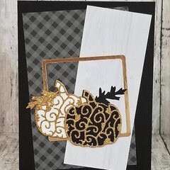 Elegant Pumpkin Card