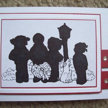 Caroling Card