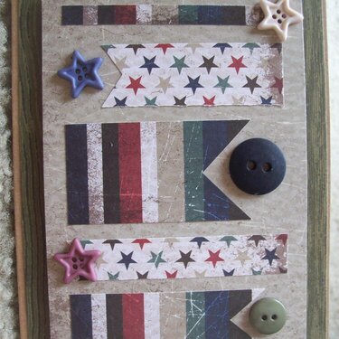 Stars and Stripes Card
