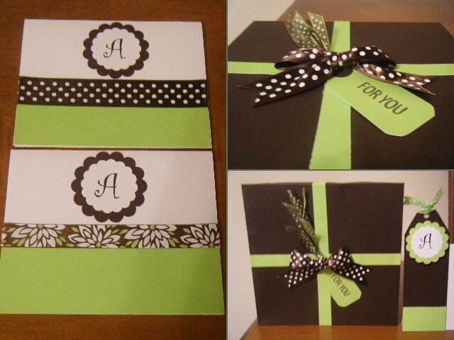 Initial Note Cards