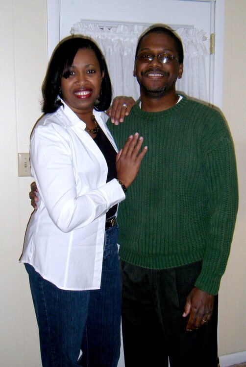 My Birthday (me and my hubby)