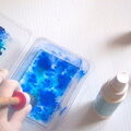 hand painted paper with ink refills