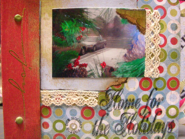 Home For the Holidays BG matchbook album pg1