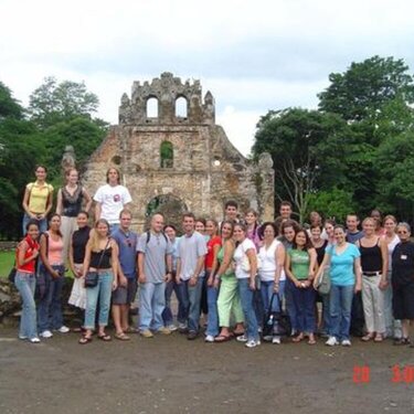 USF group in Costa Rica