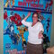 Birthday and Transformers mural